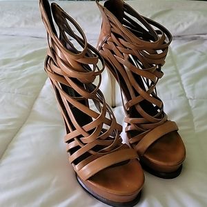 Vera Wang Lavender Platform Heels